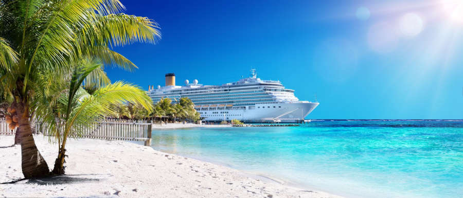 working on a cruise ship