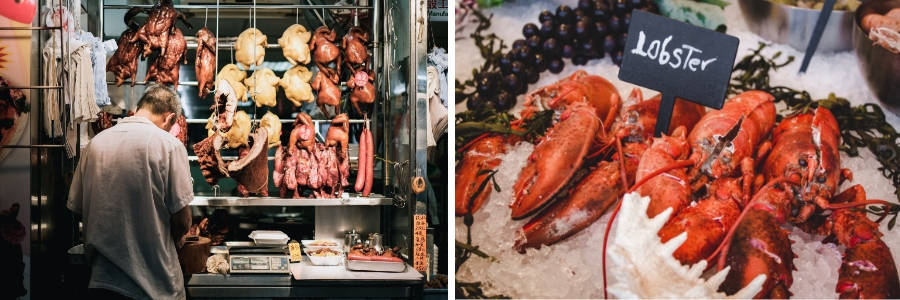 fishmonger or butcher