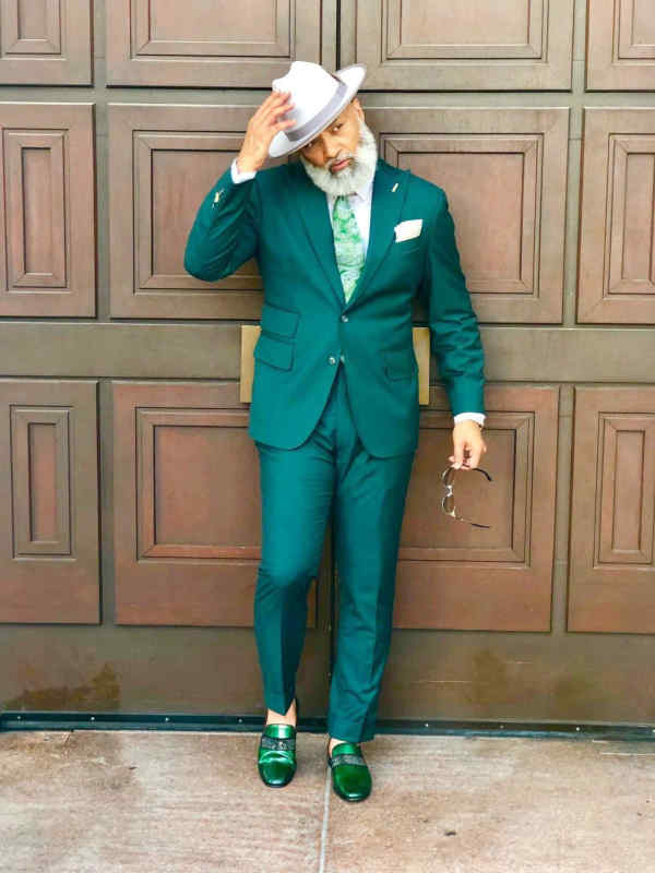 irvin randle green suit