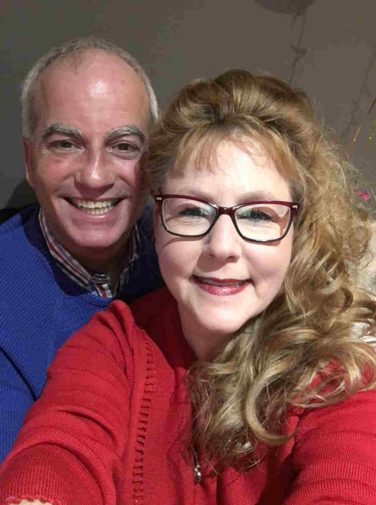 David Prest and wife selfie