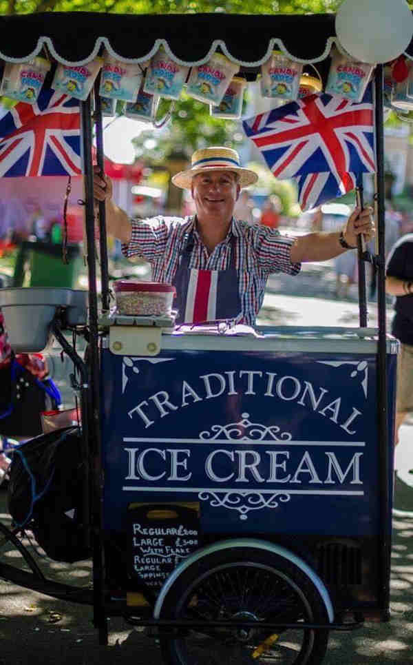 David Prest vintage ice cream experience